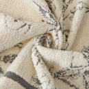 Chenille Striped Floral Couch Cover Sofa Slipcover for Most Shape Sofas, Reversible Sofa Throw Cover by Slipcover KAS™