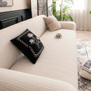 High Stretch Wheat Ear Embossed Textured Couch Slipcover, Water Repellent Sofa Cover by Slipcover KAS™