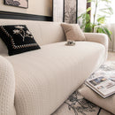 High Stretch Wheat Ear Embossed Textured Couch Slipcover, Water Repellent Sofa Cover by Slipcover KAS™