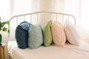 Crinkle Percale Organic Cotton Sheet Set + Pillowcases (Final Sale)