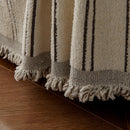 Chenille Striped Floral Couch Cover Sofa Slipcover for Most Shape Sofas, Reversible Sofa Throw Cover by Slipcover KAS™