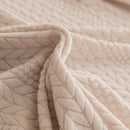High Stretch Wheat Ear Embossed Textured Couch Slipcover, Water Repellent Sofa Cover by Slipcover KAS™