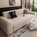 High Stretch Wheat Ear Embossed Textured Couch Slipcover, Water Repellent Sofa Cover by Slipcover KAS™