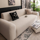 High Stretch Wheat Ear Embossed Textured Couch Slipcover, Water Repellent Sofa Cover by Slipcover KAS™