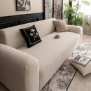 High Stretch Wheat Ear Embossed Textured Couch Slipcover, Water Repellent Sofa Cover by Slipcover KAS™