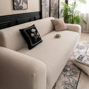High Stretch Wheat Ear Embossed Textured Couch Slipcover, Water Repellent Sofa Cover by Slipcover KAS™