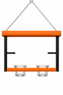 Poly Oriole Double Bird Feeder, Nectar, Jelly and Orange Feeder