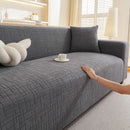 Embossed Lines Couch Covers Stretchable Non-Slip & Washable Sofa Slipcovers by Slipcover KAS™