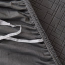 Embossed Lines Couch Covers Stretchable Non-Slip & Washable Sofa Slipcovers by Slipcover KAS™