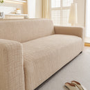 Embossed Lines Couch Covers Stretchable Non-Slip & Washable Sofa Slipcovers by Slipcover KAS™