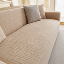 Embossed Lines Couch Covers Stretchable Non-Slip & Washable Sofa Slipcovers by Slipcover KAS™