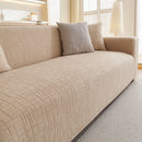 Embossed Lines Couch Covers Stretchable Non-Slip & Washable Sofa Slipcovers by Slipcover KAS™