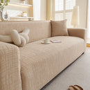 Embossed Lines Couch Covers Stretchable Non-Slip & Washable Sofa Slipcovers