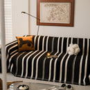 Bohemian Striped Sofa Cover, Decor Woven Throw for Couch, Loveseat, or Sectional