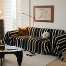Bohemian Striped Sofa Cover, Decor Woven Throw for Couch, Loveseat, or Sectional