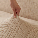 Embossed Lines Couch Covers Stretchable Non-Slip & Washable Sofa Slipcovers by Slipcover KAS™