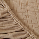 Embossed Lines Couch Covers Stretchable Non-Slip & Washable Sofa Slipcovers by Slipcover KAS™