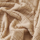Embossed Lines Couch Covers Stretchable Non-Slip & Washable Sofa Slipcovers by Slipcover KAS™