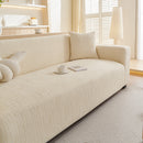 Embossed Lines Couch Covers Stretchable Non-Slip & Washable Sofa Slipcovers by Slipcover KAS™