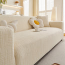 Embossed Lines Couch Covers Stretchable Non-Slip & Washable Sofa Slipcovers by Slipcover KAS™