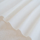 Daisy Striped Sofa Cover with Sheer Ruffle Skirt, Floral Soft Slipcover Blanket