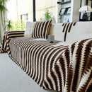 Warm Faux Fur Luxury Sofa Throw Blankets, Soft Cozy Thick Plush Shaggy Blankets for Couch Chair Bed by Slipcover KAS™