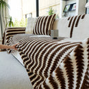 Warm Faux Fur Luxury Sofa Throw Blankets, Soft Cozy Thick Plush Shaggy Blankets for Couch Chair Bed by Slipcover KAS™