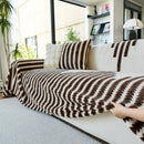 Warm Faux Fur Luxury Sofa Throw Blankets, Soft Cozy Thick Plush Shaggy Blankets for Couch Chair Bed by Slipcover KAS™