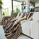 Warm Faux Fur Luxury Sofa Throw Blankets, Soft Cozy Thick Plush Shaggy Blankets for Couch Chair Bed by Slipcover KAS™