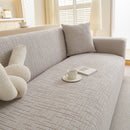 Embossed Lines Couch Covers Stretchable Non-Slip & Washable Sofa Slipcovers by Slipcover KAS™