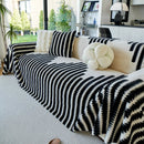 Warm Faux Fur Luxury Sofa Throw Blankets, Soft Cozy Thick Plush Shaggy Blankets for Couch Chair Bed by Slipcover KAS™