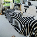 Warm Faux Fur Luxury Sofa Throw Blankets, Soft Cozy Thick Plush Shaggy Blankets for Couch Chair Bed by Slipcover KAS™