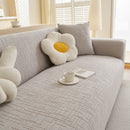 Embossed Lines Couch Covers Stretchable Non-Slip & Washable Sofa Slipcovers by Slipcover KAS™
