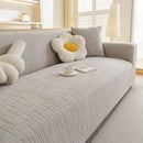 Embossed Lines Couch Covers Stretchable Non-Slip & Washable Sofa Slipcovers by Slipcover KAS™