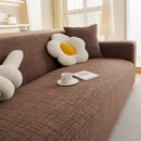 Embossed Lines Couch Covers Stretchable Non-Slip & Washable Sofa Slipcovers by Slipcover KAS™