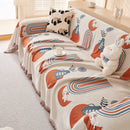 Decorative Throw Blankets for Couch Reversible Chenille Furniture Throw Covers for Sectional Sofa