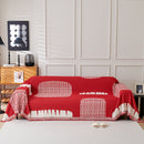 Soft Cozy Chenille Sofa Throw Blanket and Sectional Seat Covers, Scratch Resistant Sofa Couch Covers