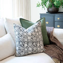 Gávea Solid Color Pillow Cover | Olive Green by Apartment No.3