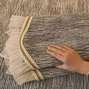French Vintage Style Couch Cover with Skirt,  Non-Slip Sectional Furniture Covers