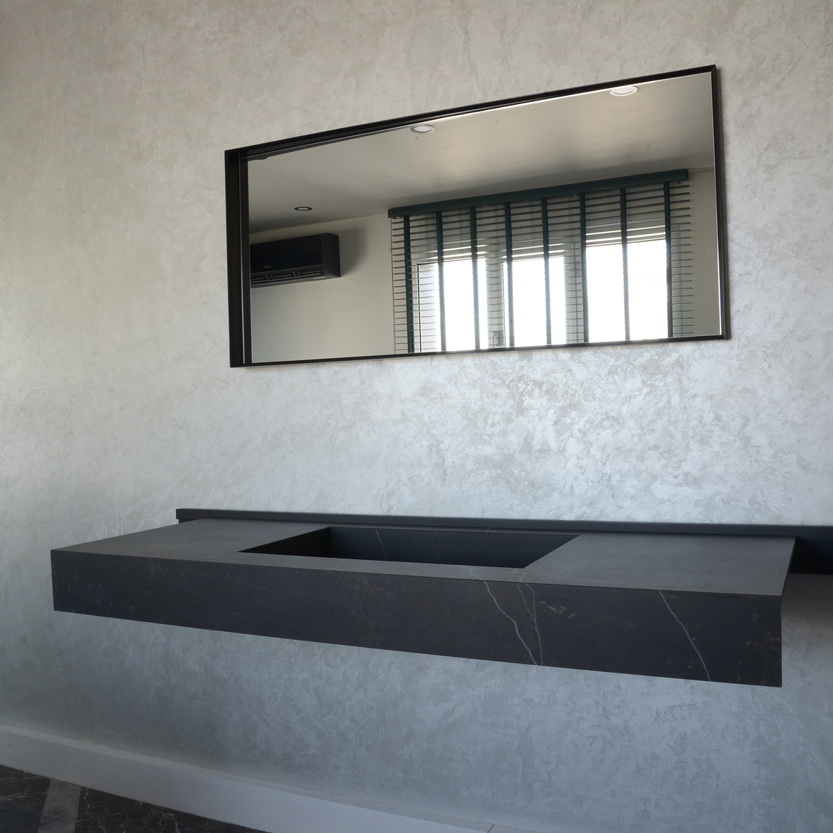 Engineered Porcelain Sink Dekton Kelya Handcrafted Modern Kitchen and Bath Design, photo 4 of 17