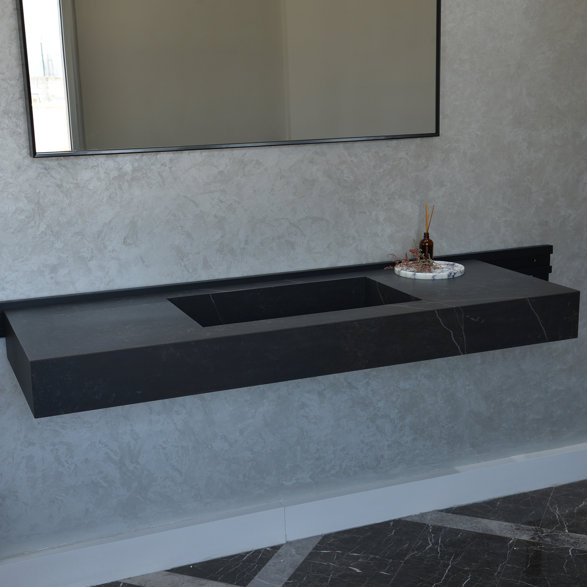Engineered Porcelain Sink Dekton Kelya Handcrafted Modern Kitchen and Bath Design, photo 17 of 17