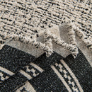 Textured Woven Furniture Protector for Couch, Rustic Farmhouse Sofa Throw Blanket