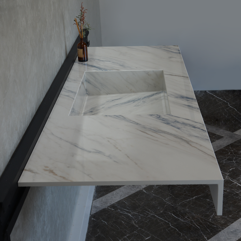 Handcrafted Dekton Onirika Trance Engineered Porcelain Sink, photo 5 of 10