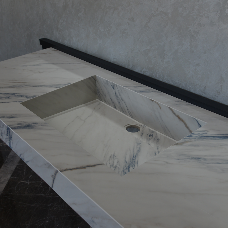 Handcrafted Dekton Onirika Trance Engineered Porcelain Sink, photo 9 of 10