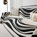 Soft Cozy Curved Throw Blankets for Couch, Sofa, Bed, Travel, Decorative Blankets for Women, Men, Kids Gift