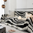 Soft Cozy Curved Throw Blankets for Couch, Sofa, Bed, Travel, Decorative Blankets for Women, Men, Kids Gift