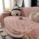 Plush Jacquard Blankets for The Sofa Soft Slipcover Sectional Cover Throws for Sofas by Slipcover KAS™