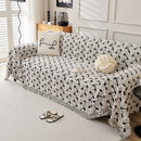 Oversized Reversible Couch Covers Sheet Blanket, L-Shape U-Shaped Sectional Protector for Cats Dogs