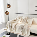 Dandelion Reversible Striped Couch Throw Cover for Living Room Pet Sofa Slipcovers Couch Protector