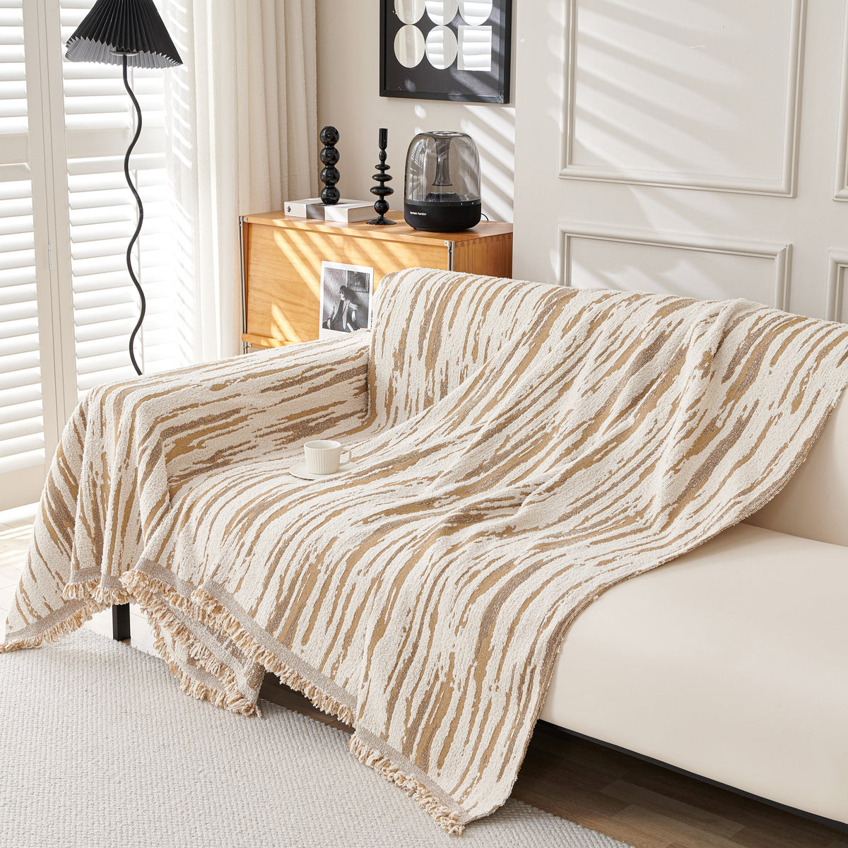 Reversible Sofa Throw Blanket, Couch Cover Sofa Slipcover for Most Shape Sofas, photo 15 of 40